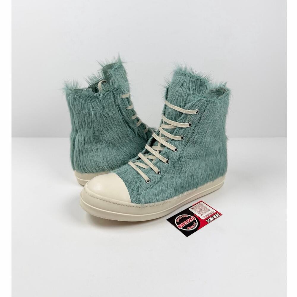 Size 43EU/10US - Rick Owens High Top Pony Hair